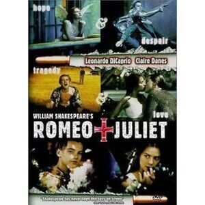 Romeo & Juliet DVD Movie With Case WideScreen Rated PG 13 Leonardo DiCaprio